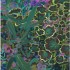 "Jardin des plantes 13" Acrylique sur MDF, 60x80 cm, 2017, 2018, Print disponible sur demande