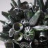 buisson barbotiné , « Strogolythe », céramique émaillée, hauteur 20,5 cm, largeur 20 cm, prix 350 euros. 2020.