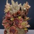 vase barbotiné n°6, céramique émaillée, hauteur 26 cm, largeur 24 cm, prix 450 euros. 2019. Collection Privée (Pichard)
